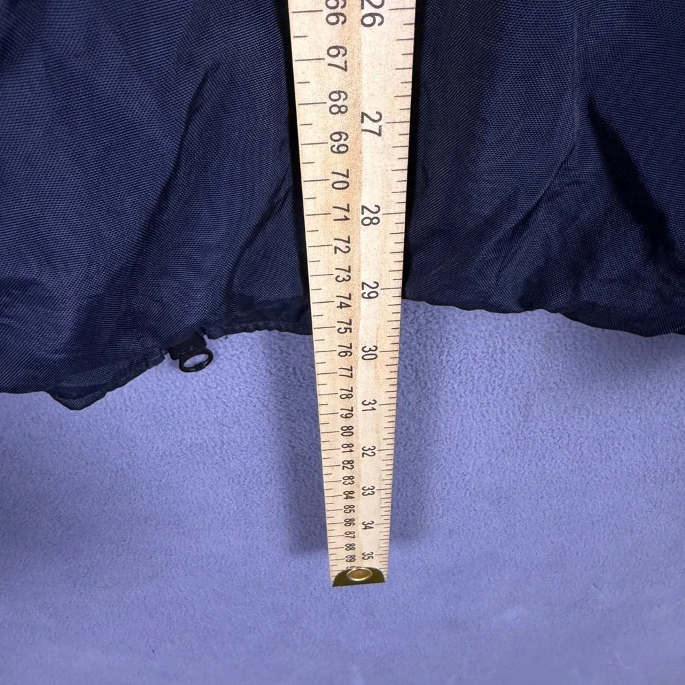 Nike Mens 2XL Fleece‎ Lined Windrunner Hooded Loose Jacket Black